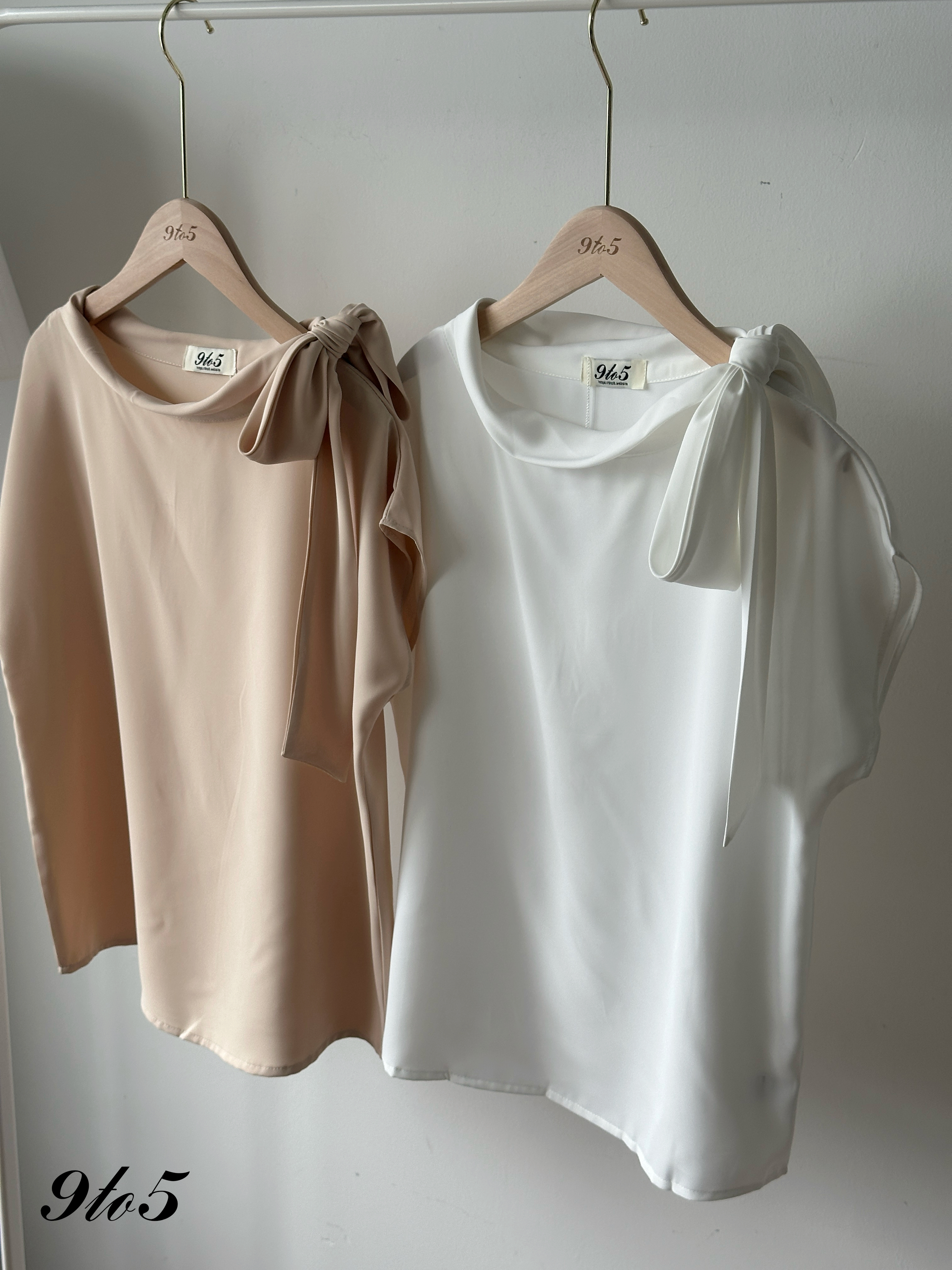 T4307 Side Bow-tie Top - 4 Colors 