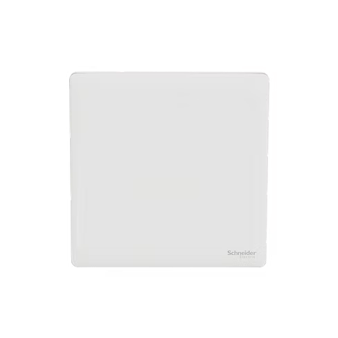 施耐德 Unica X 皎月白 單位 空白面蓋