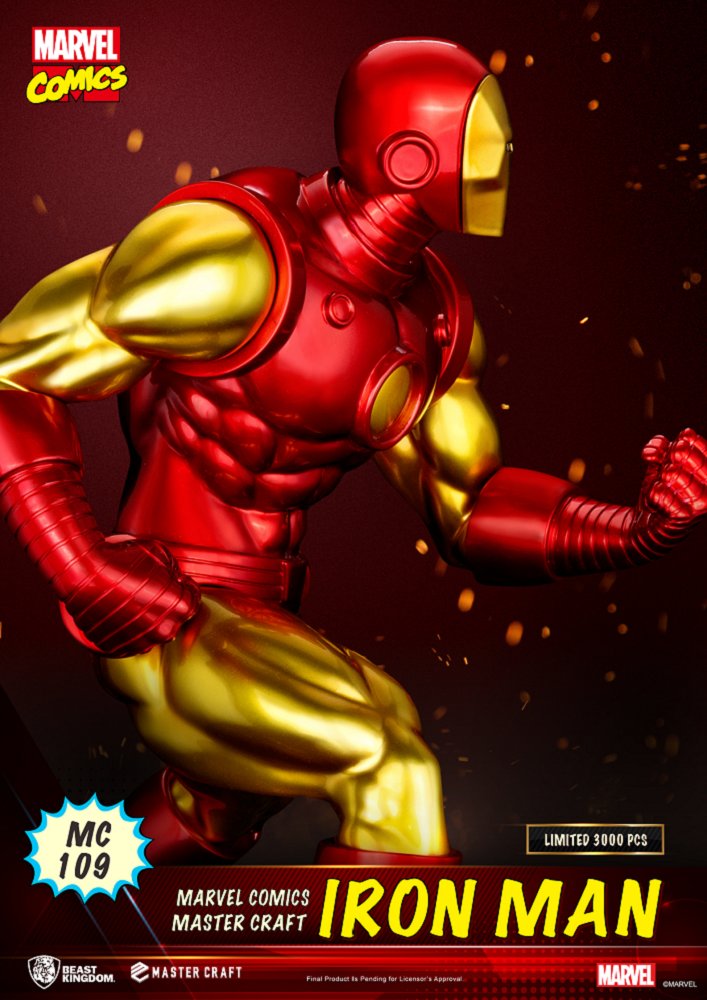 📦訂購 台灣代購 Marvel 漫威英雄系列 極匠系列 鐵甲奇俠 Master craft Iron Man