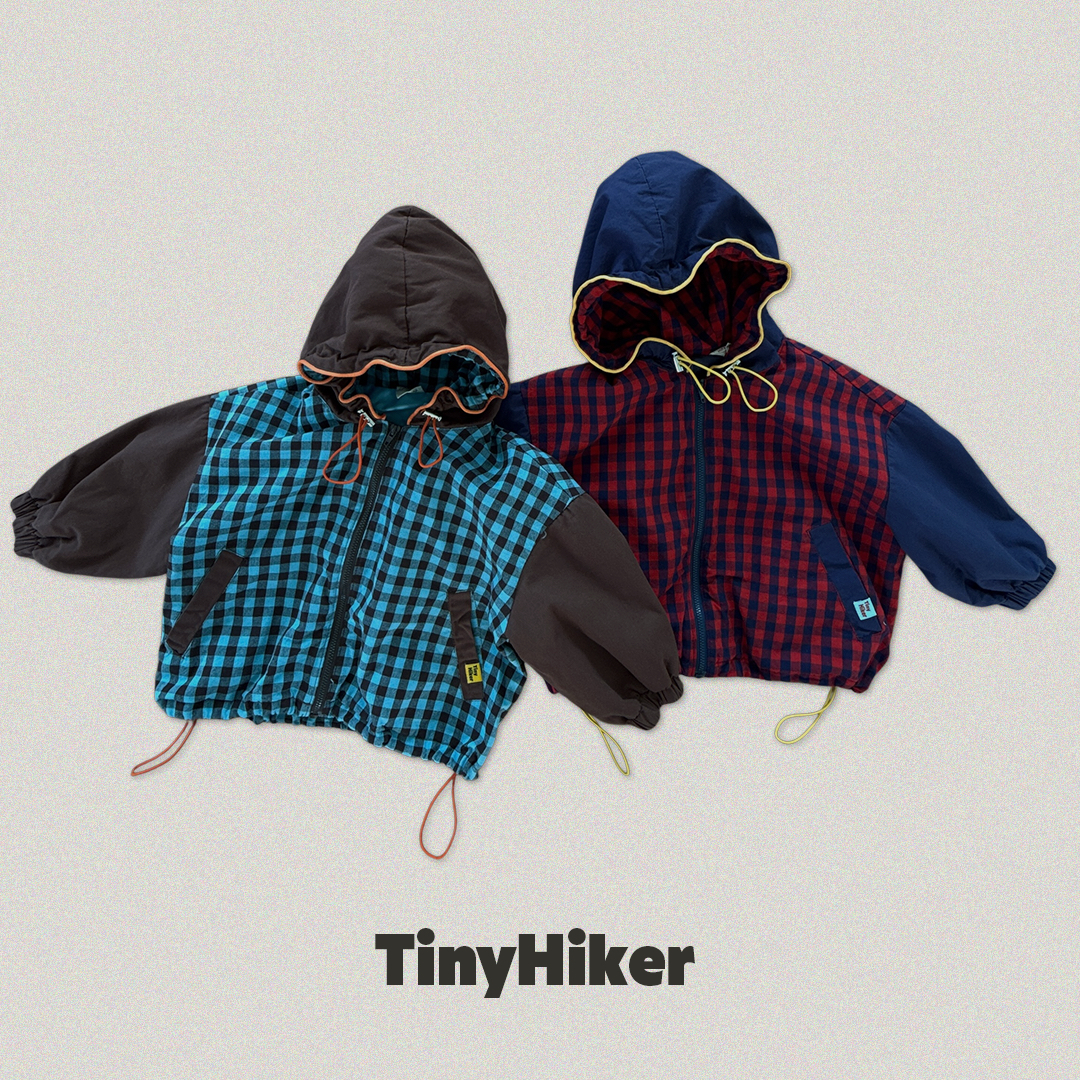 Tiny |  Pposik Check Hoodie Jumper