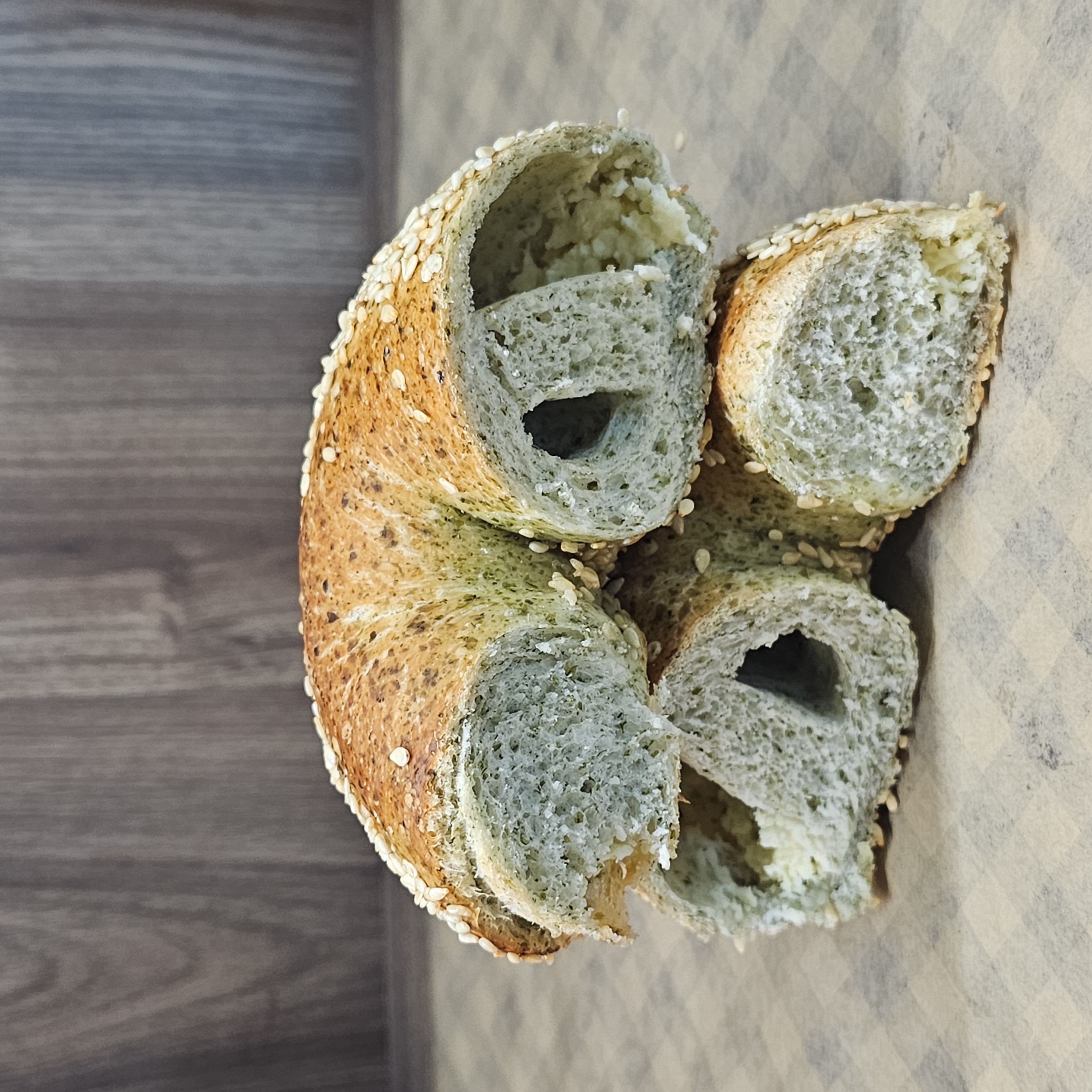 阿嫲｜海苔乳酪 BAGEL｜日式鹹香 美式濃郁