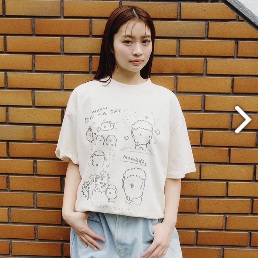 Chiikawa自嘲熊 tee｜預訂