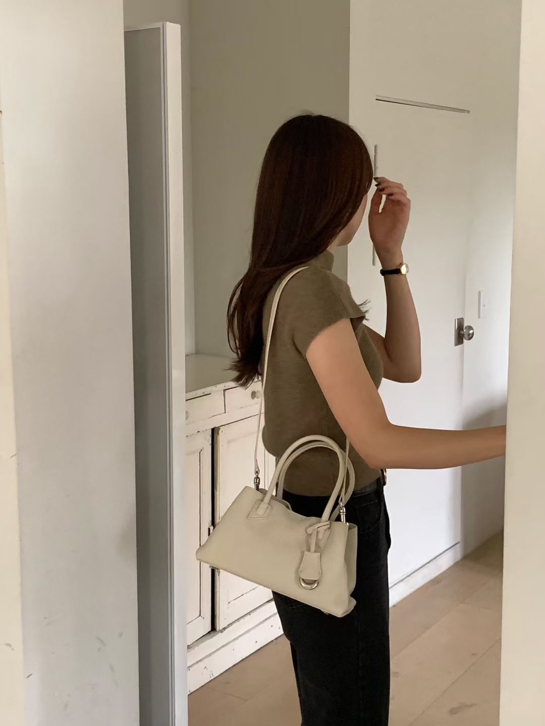 DM03_05  長柄橫Tote (4色)