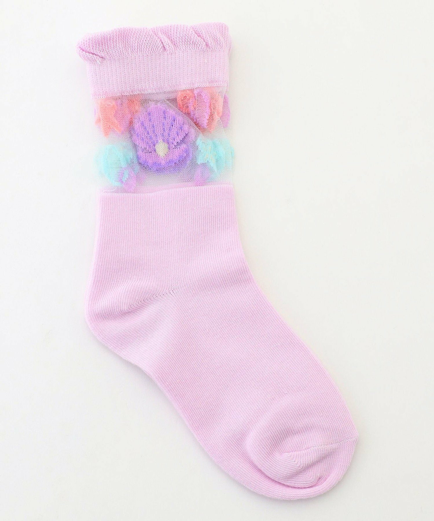 🆕【⭐訂購⭐】 🇯🇵日本直送🌀可愛透視圖案 荷葉邊短襪［4款選］🌀[ELBA-0195][260318]