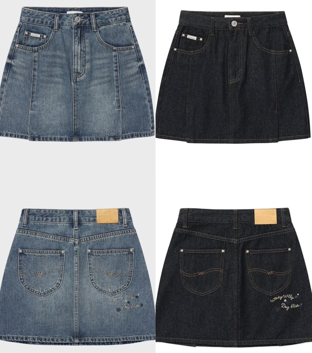 🇰🇷韓國Wacky Willy小火人 x Aespa Giselle 牛仔裙（WA2601SR75）