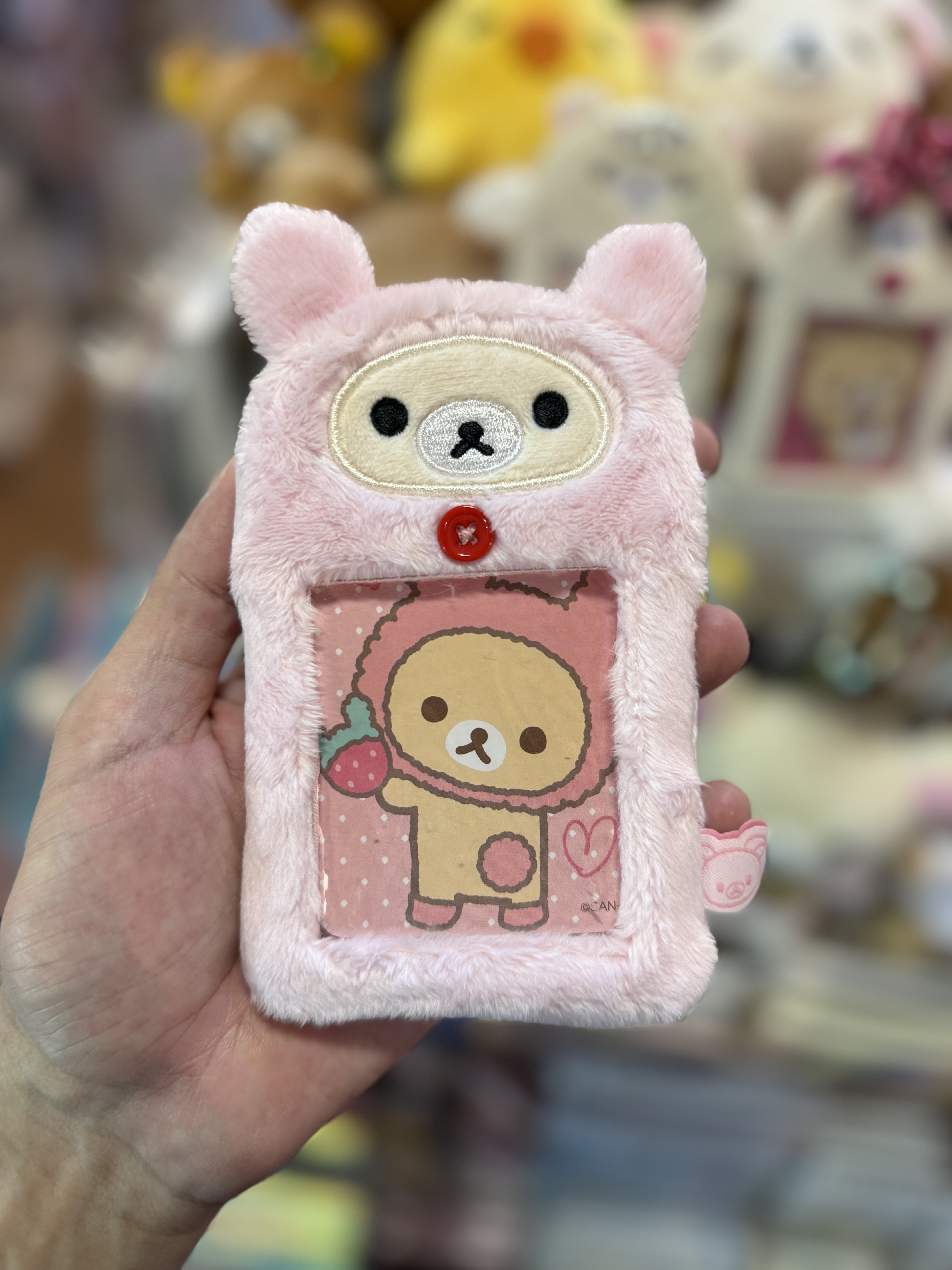 《現貨》全新滿滿小白熊系列毛毛咭套