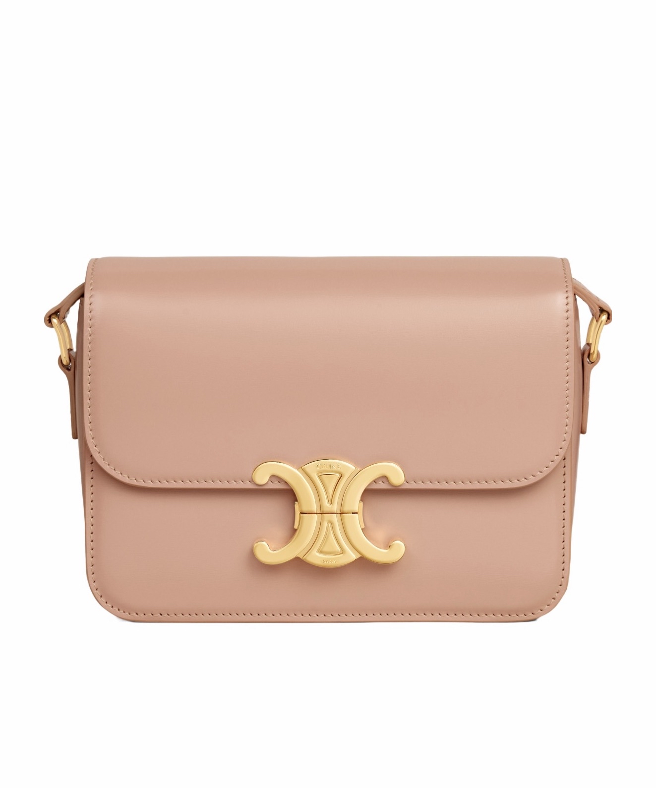 Celine 女士 TEEN TRIOMPHE 單肩包均碼碼常規、18.5cm*7cm*13.5cm