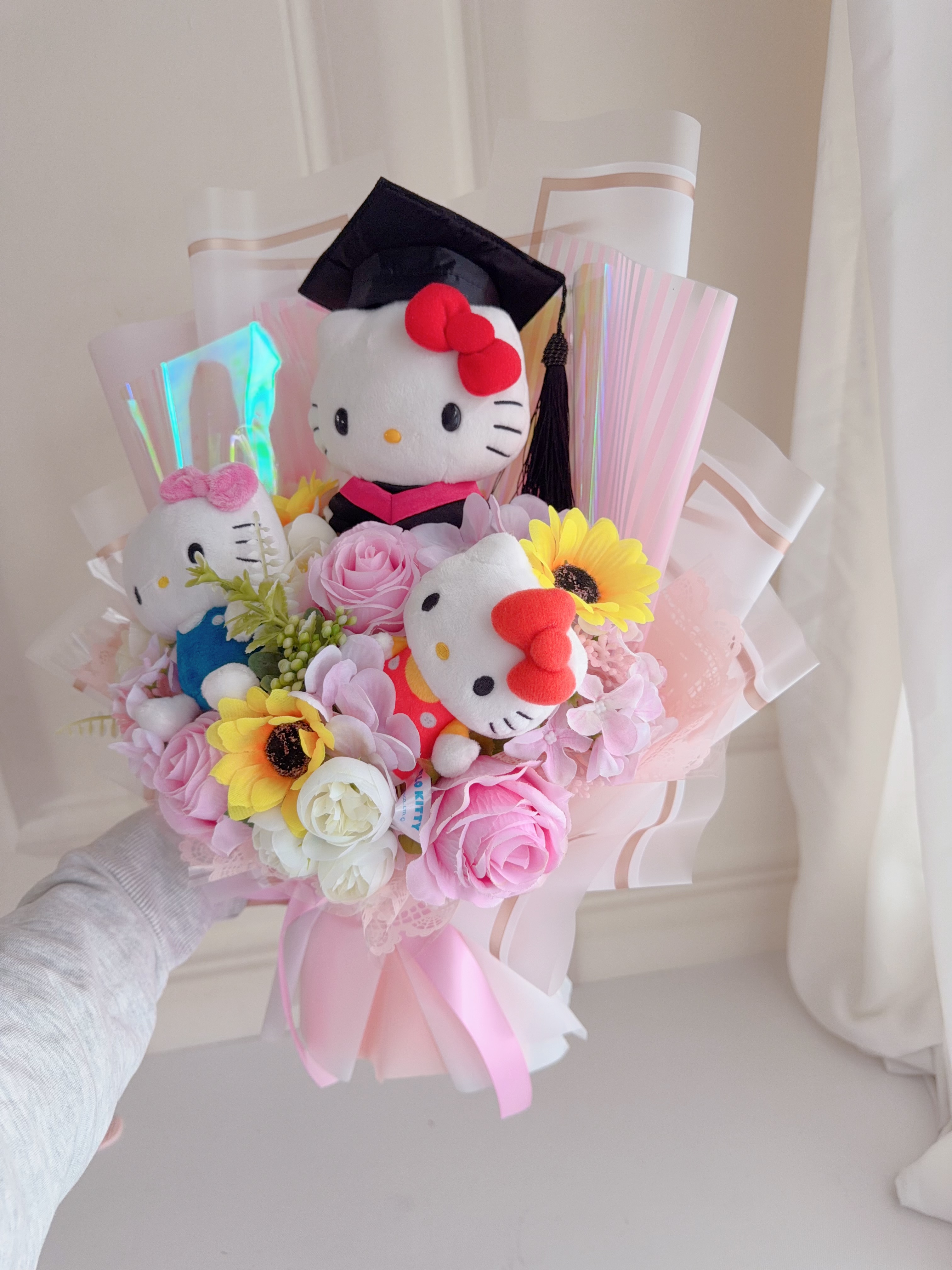 (現貨)Hellokitty畢業花束