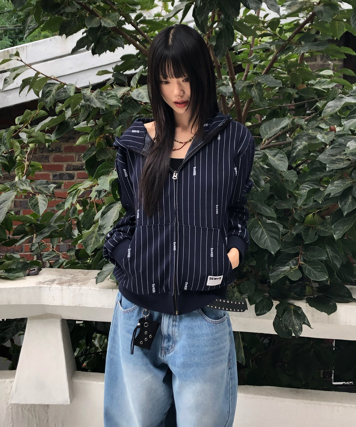 🇰🇷訂購｜SEW-B  25FW｜Baseball Hoodie (Semi) 