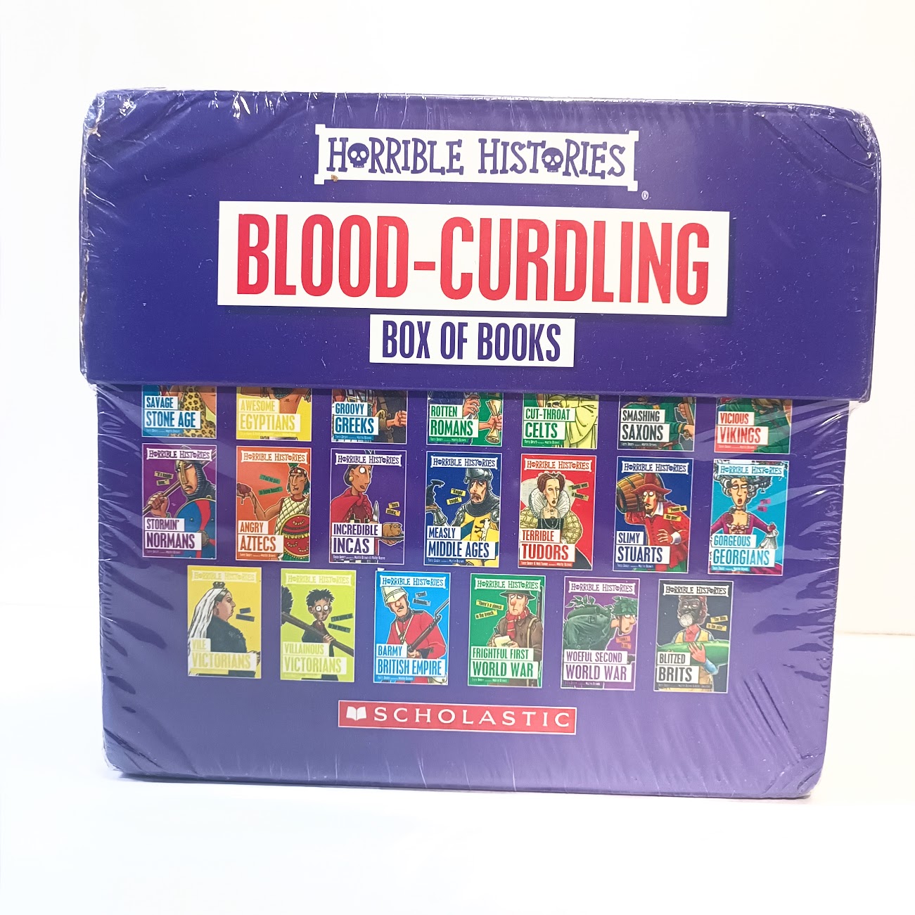 Horrible Histories Blood-Curdling 20 bookset 可怕的歷史20冊套裝  S33