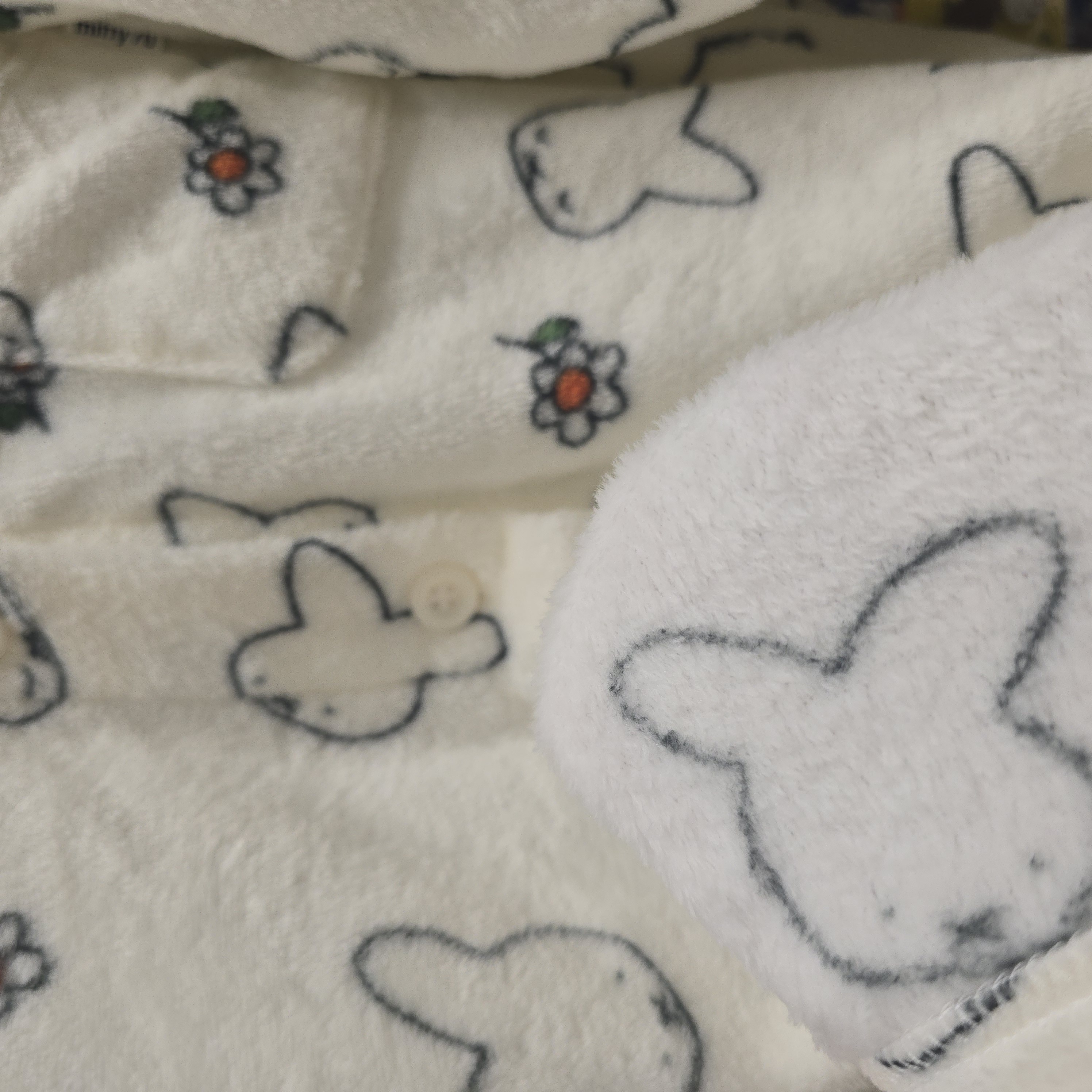 miffy 珊瑚絨 長袖長褲 睡衣 41560ER only L