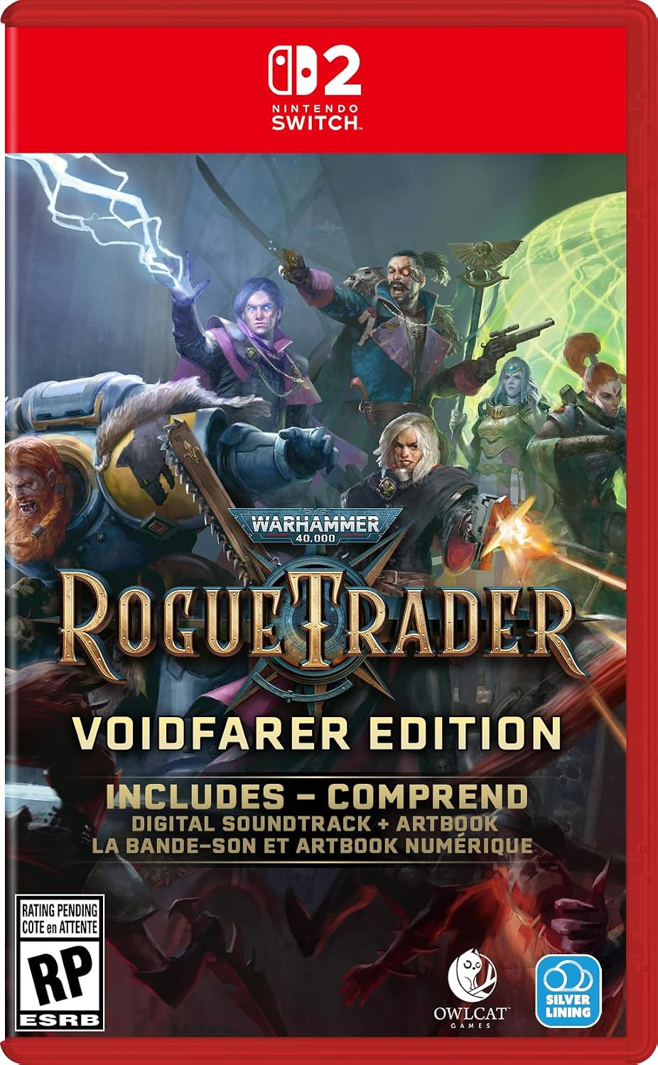 【預售 15/10】SW2 戰鎚40K：行商浪人 Warhammer 40,000: Rogue Trader - Voidfarer Edition 中/英/日文  (英文封面) PO1201