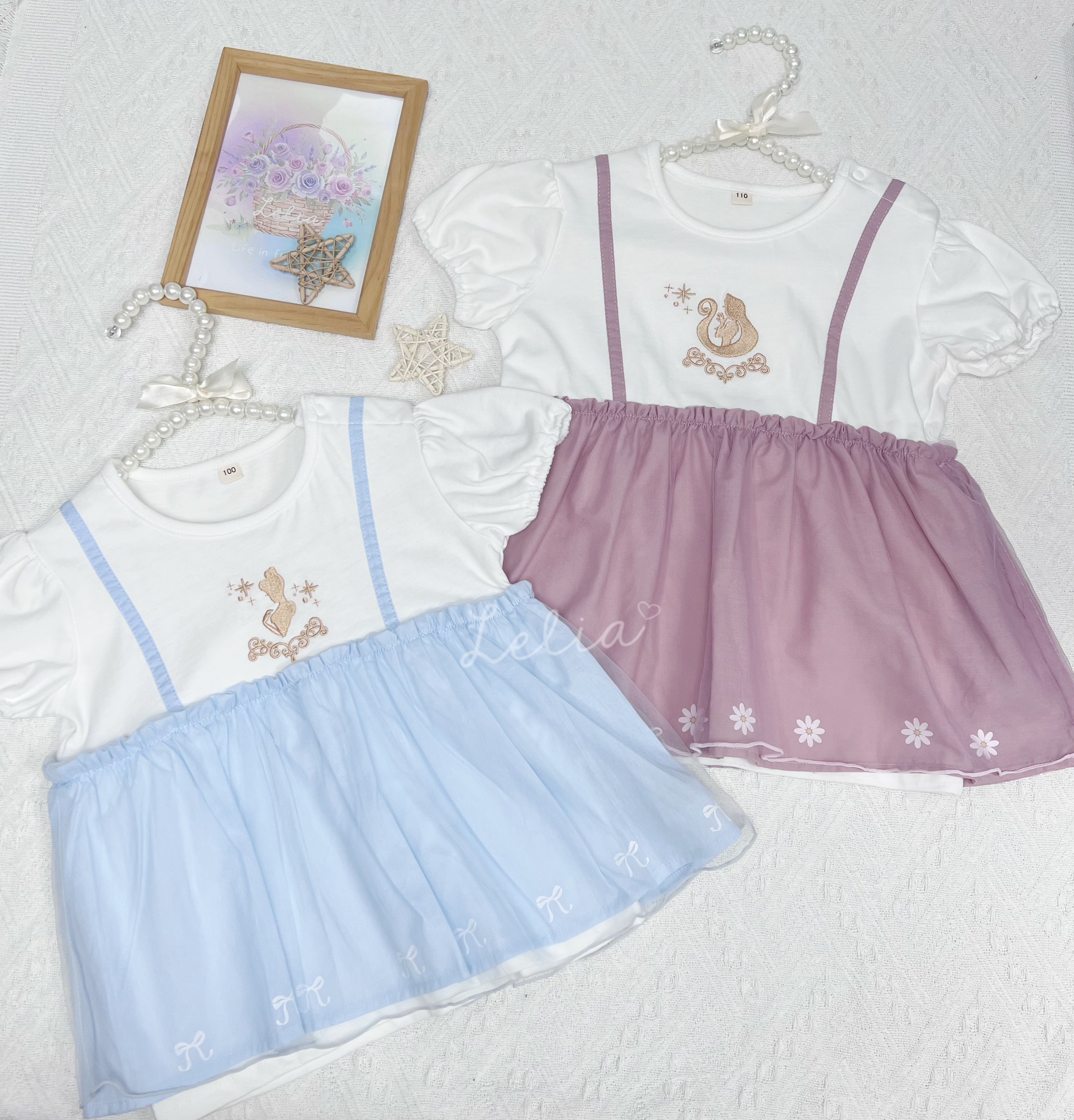 ▫️現貨▫️HillBaby公主假2件上衣長髮公主灰姑娘