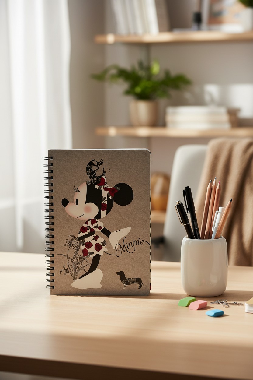 52頁 活頁週計劃本  Minnie Mouse  (DPMC-326C)