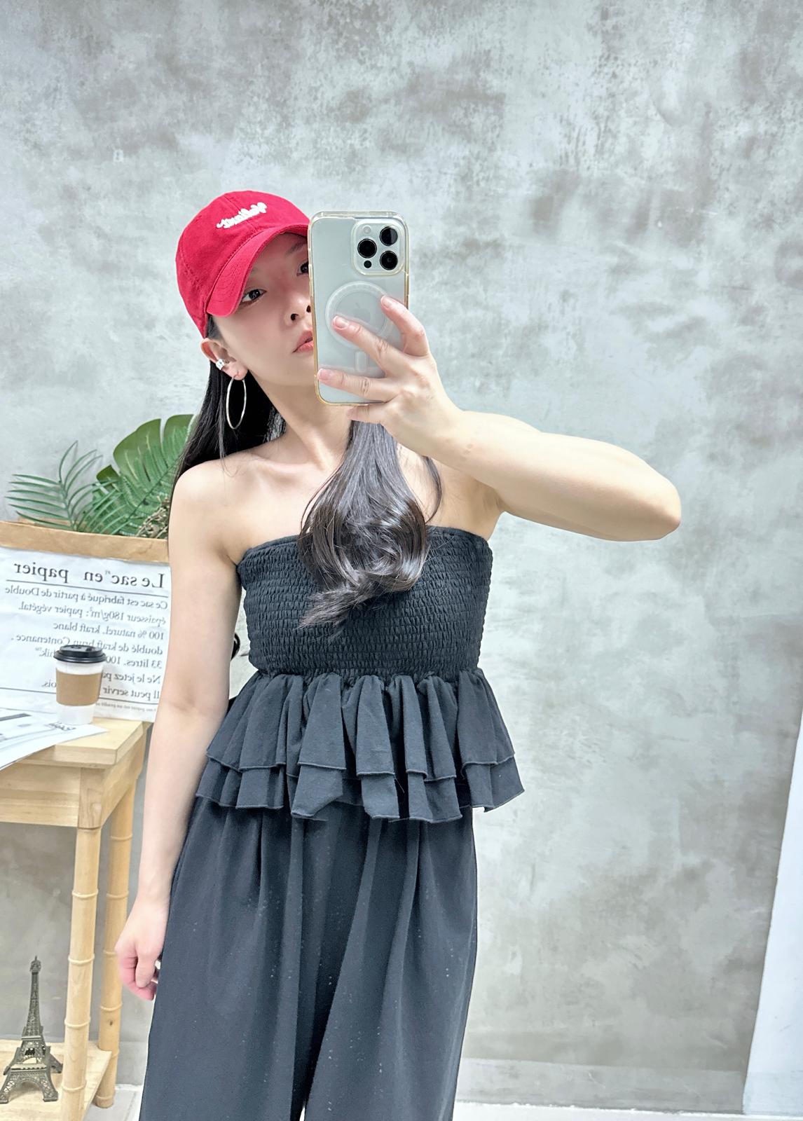 L30 ruffle top+ 休閑褲