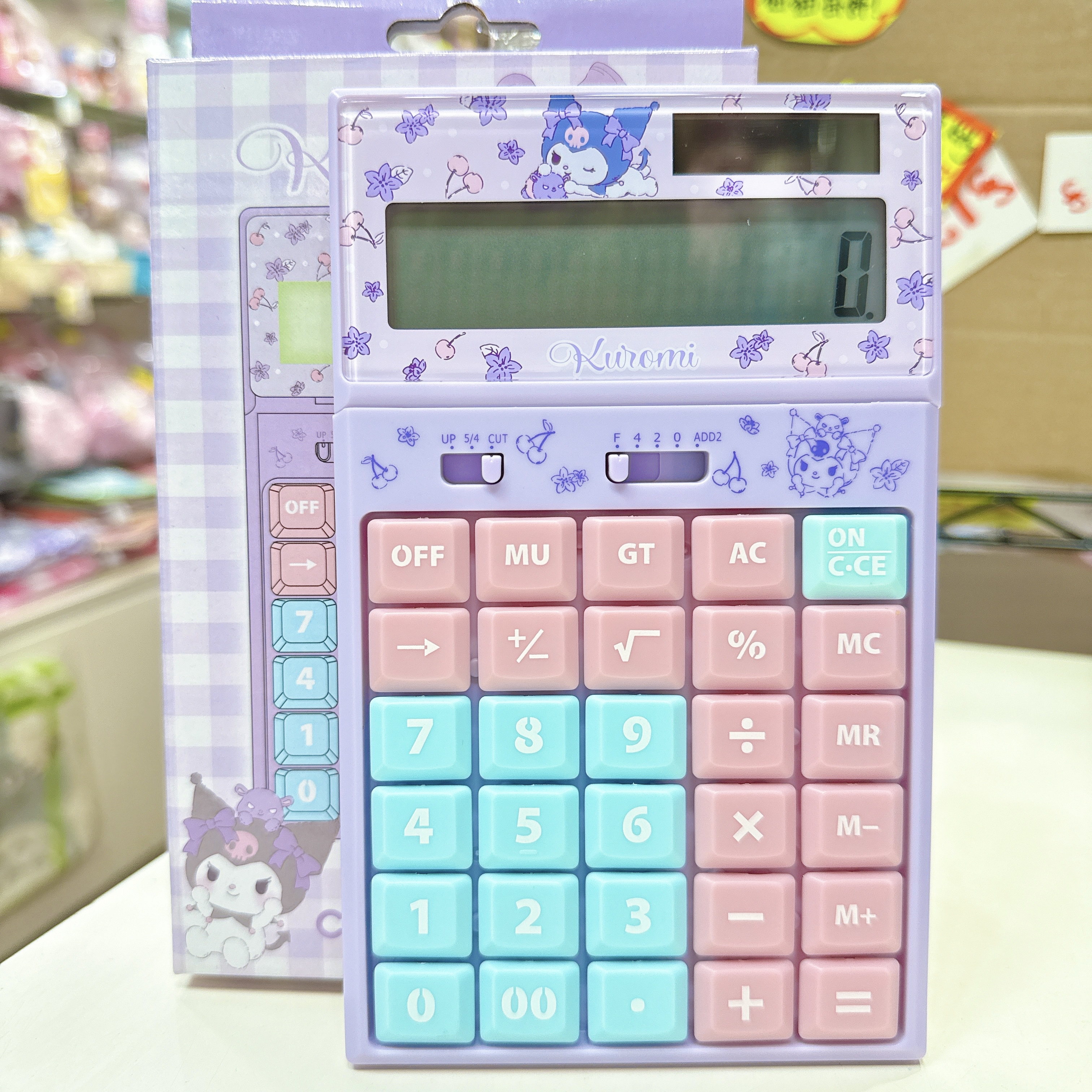 Sanrio計數機 可以調校角度 17×10.5 cm