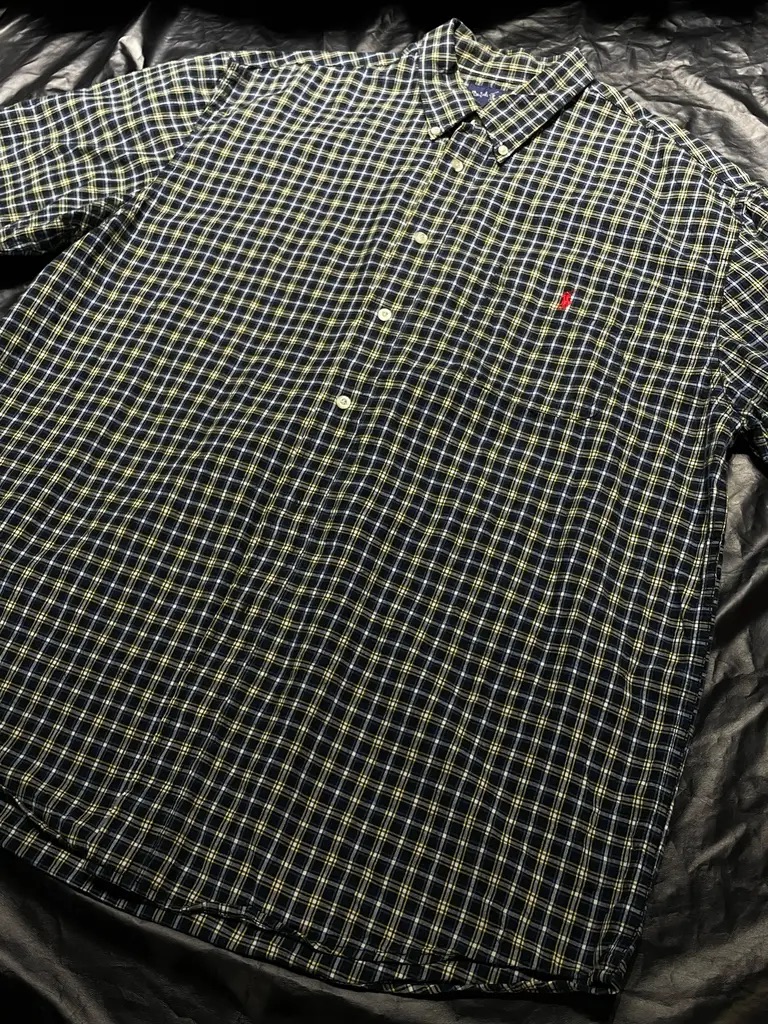  Black Vintage Polo shirt #0029