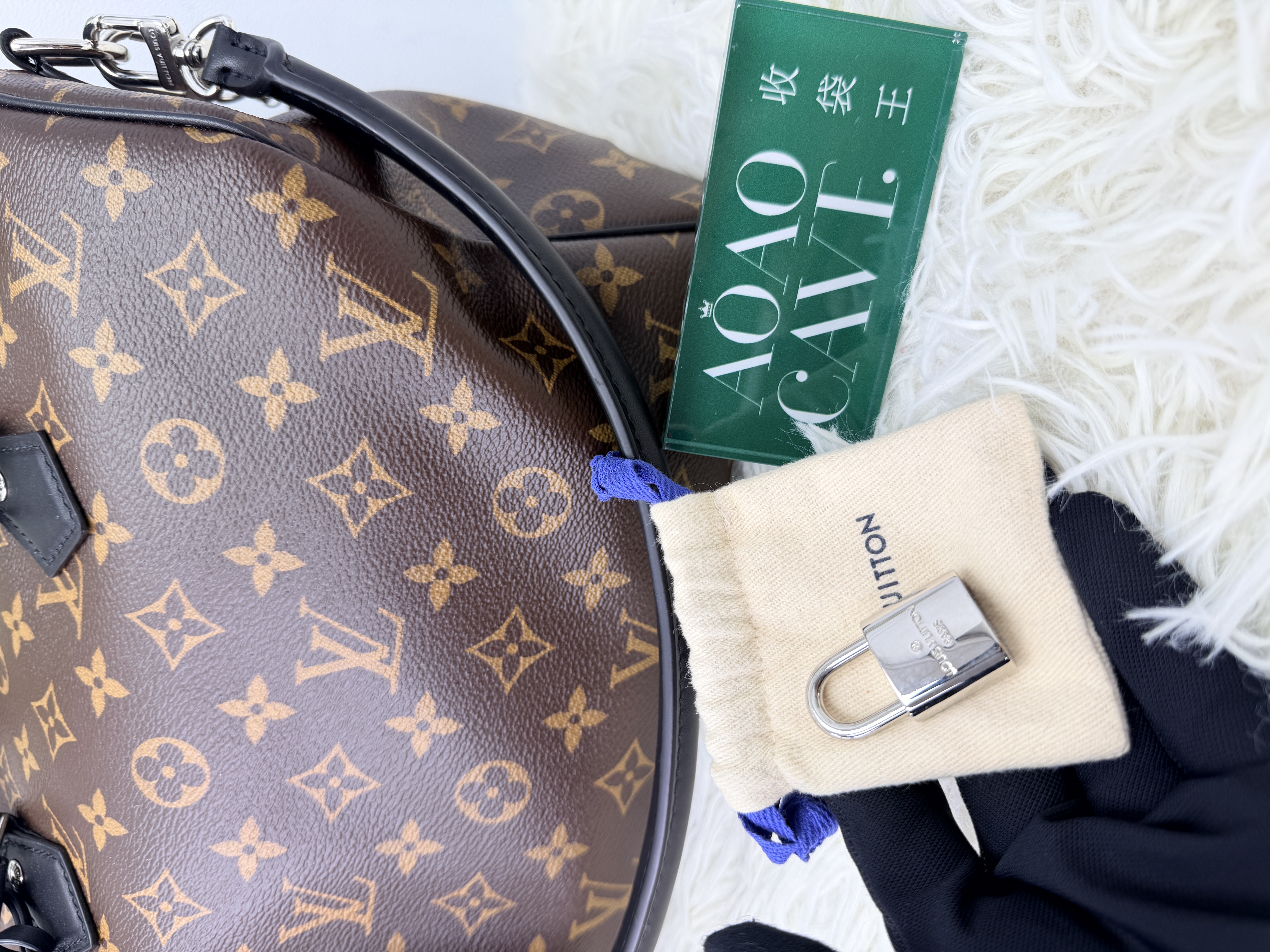 LV 🤍PRE OWNED 特別版 Speedy 30 老花旅行袋 晶片款 有塵袋有盒🤎