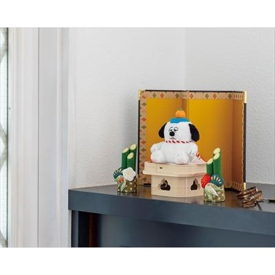 [現貨] [日本直送] SNOOPY'S BROTHER OLAF 鏡餅吊飾 約全長11.5cm {TF2605040}