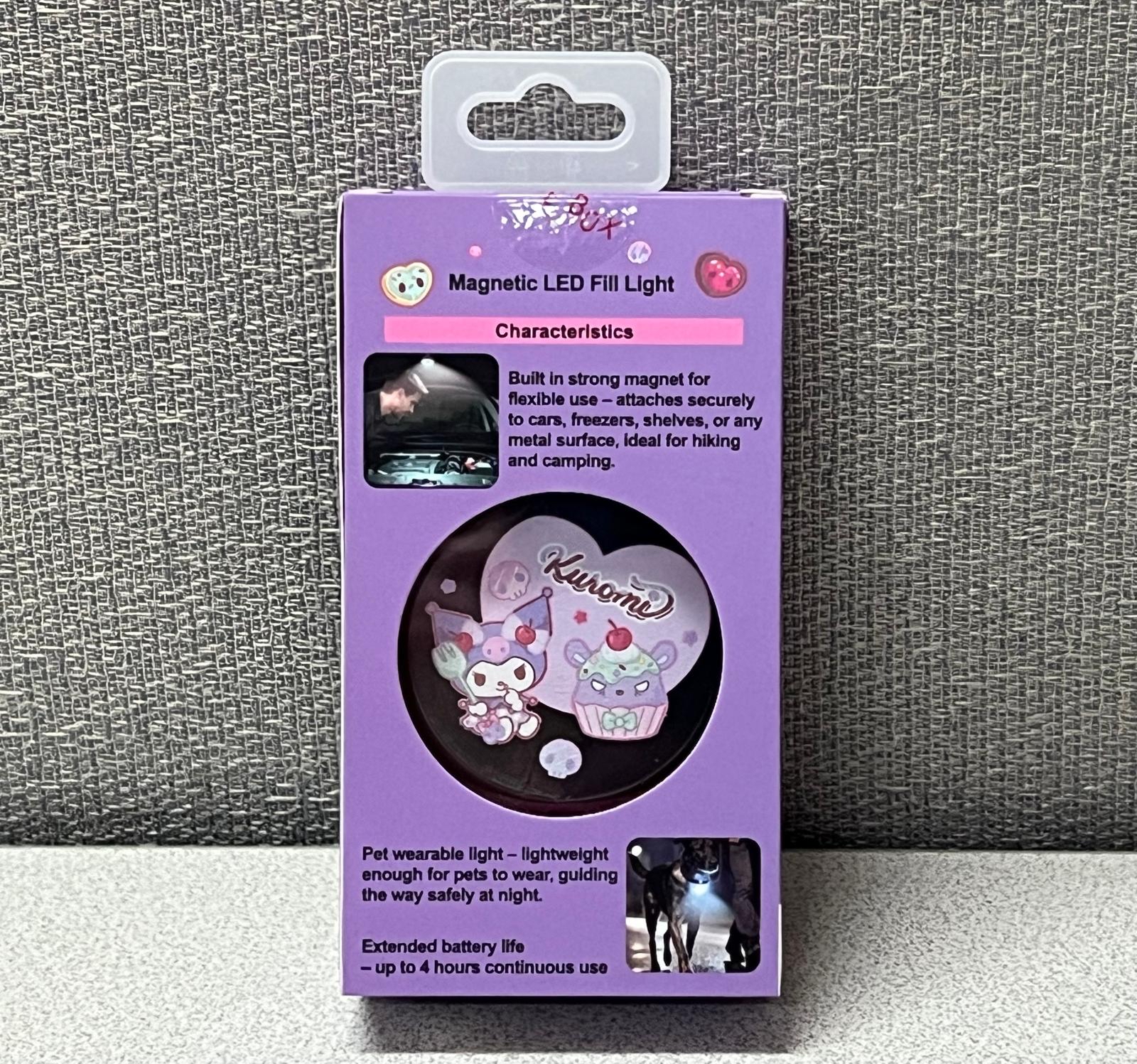 🌈 新品登場 CLUE BOX SANRIO CHARACTER 磁吸式LED補光/多用途燈 💕