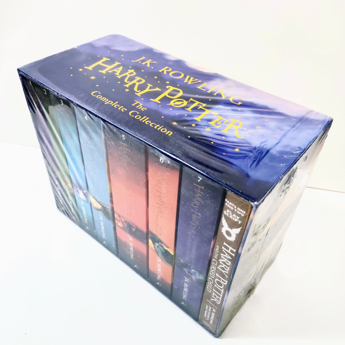 Harry Potter bookset 哈利波特1-8冊盒裝 B157