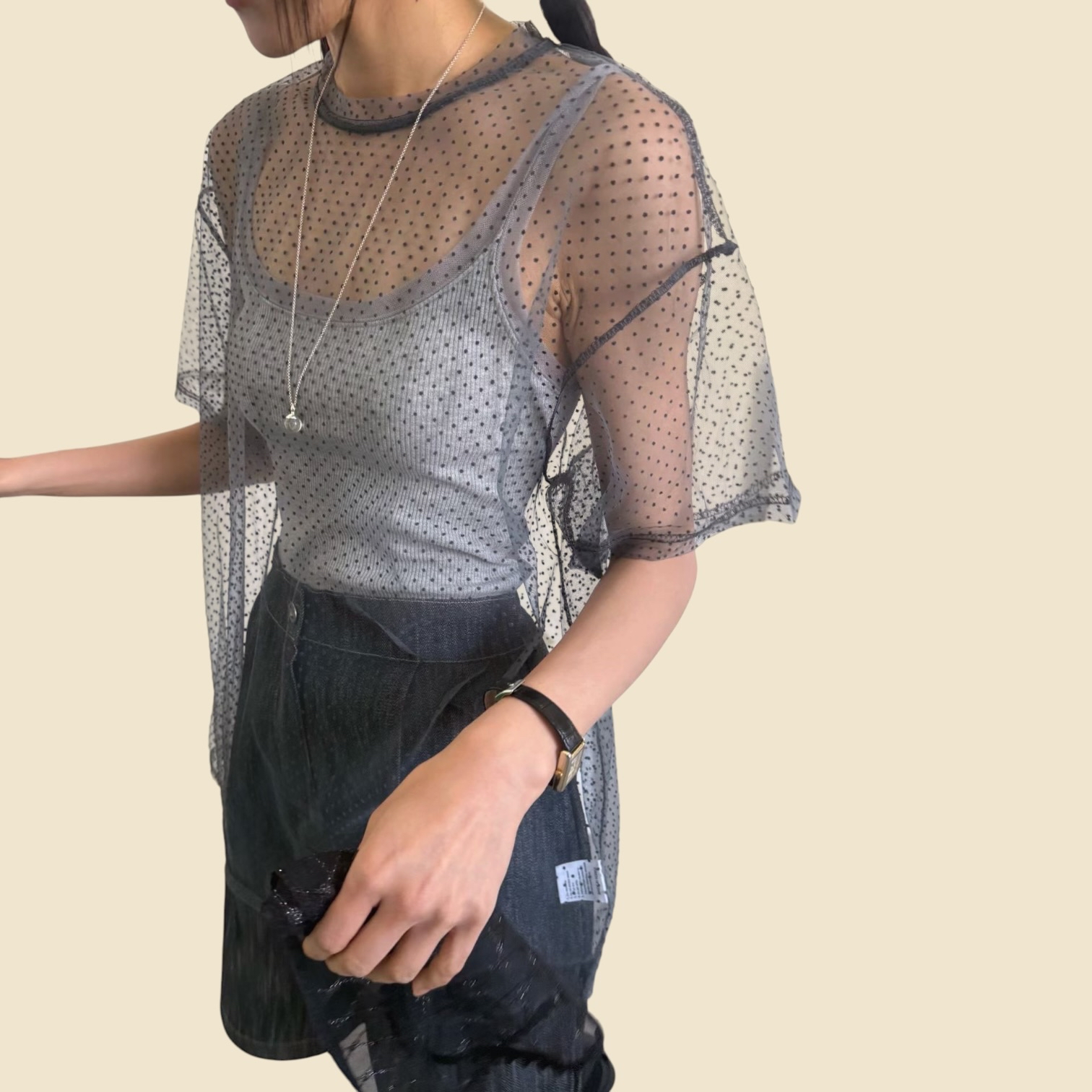 221418 點點紗Tee