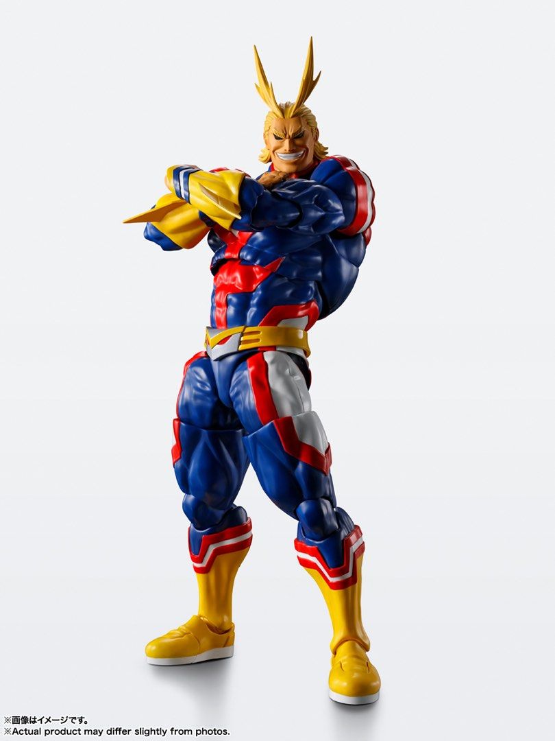【預訂日期至11/4/26】 BANDAI TAMASHII [SHF]《我的英雄學院》All Might / s.h.figuarts ALL MIGHT 🌸[訂單確認後,本店會於一週內發出電子預購單據,屆時請確認WhatsApp對話查收。"如需到店提取紙質單據或使用其他通訊APP可於備註告知"]