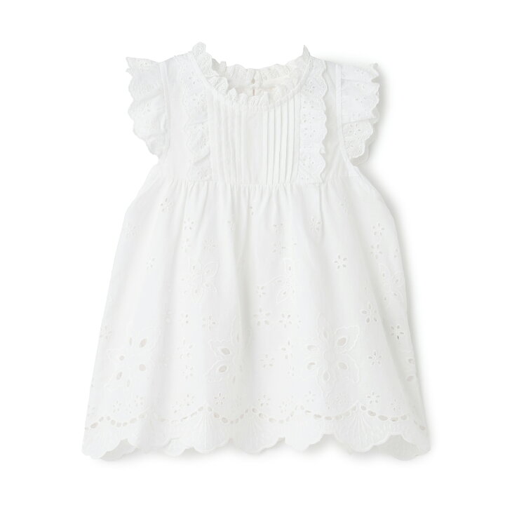 🇯🇵預訂 日本直送🇯🇵Petit Main 三色蕾絲荷葉邊短袖上衣