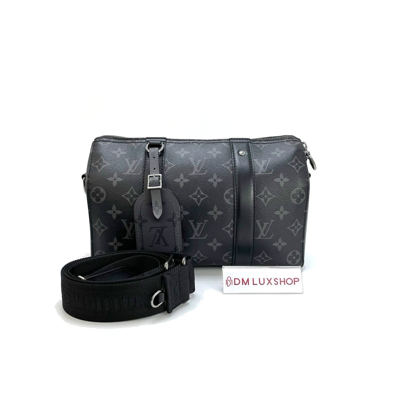 LV Monogram Eclipse Keepall City