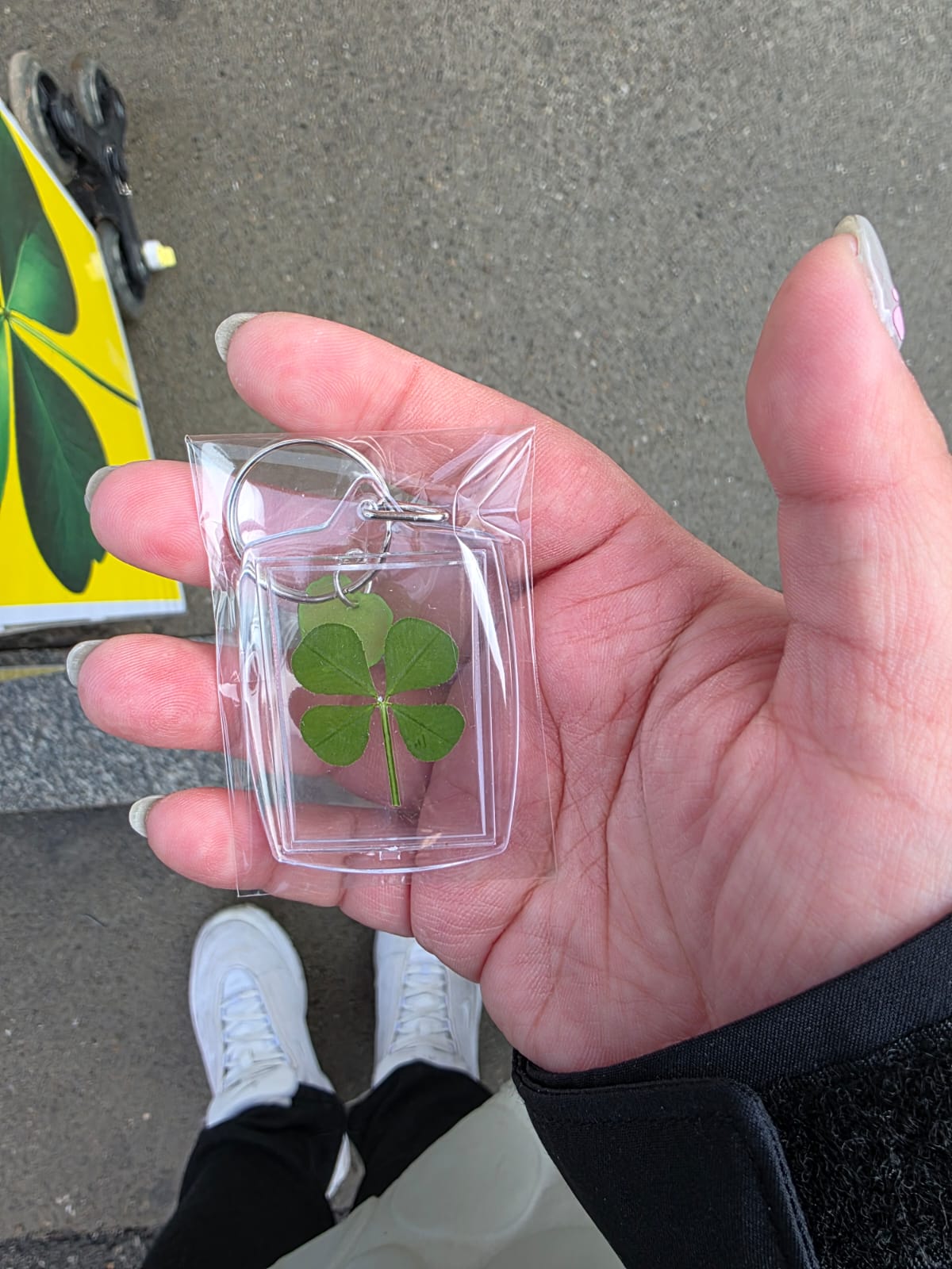 四葉幸運草匙扣