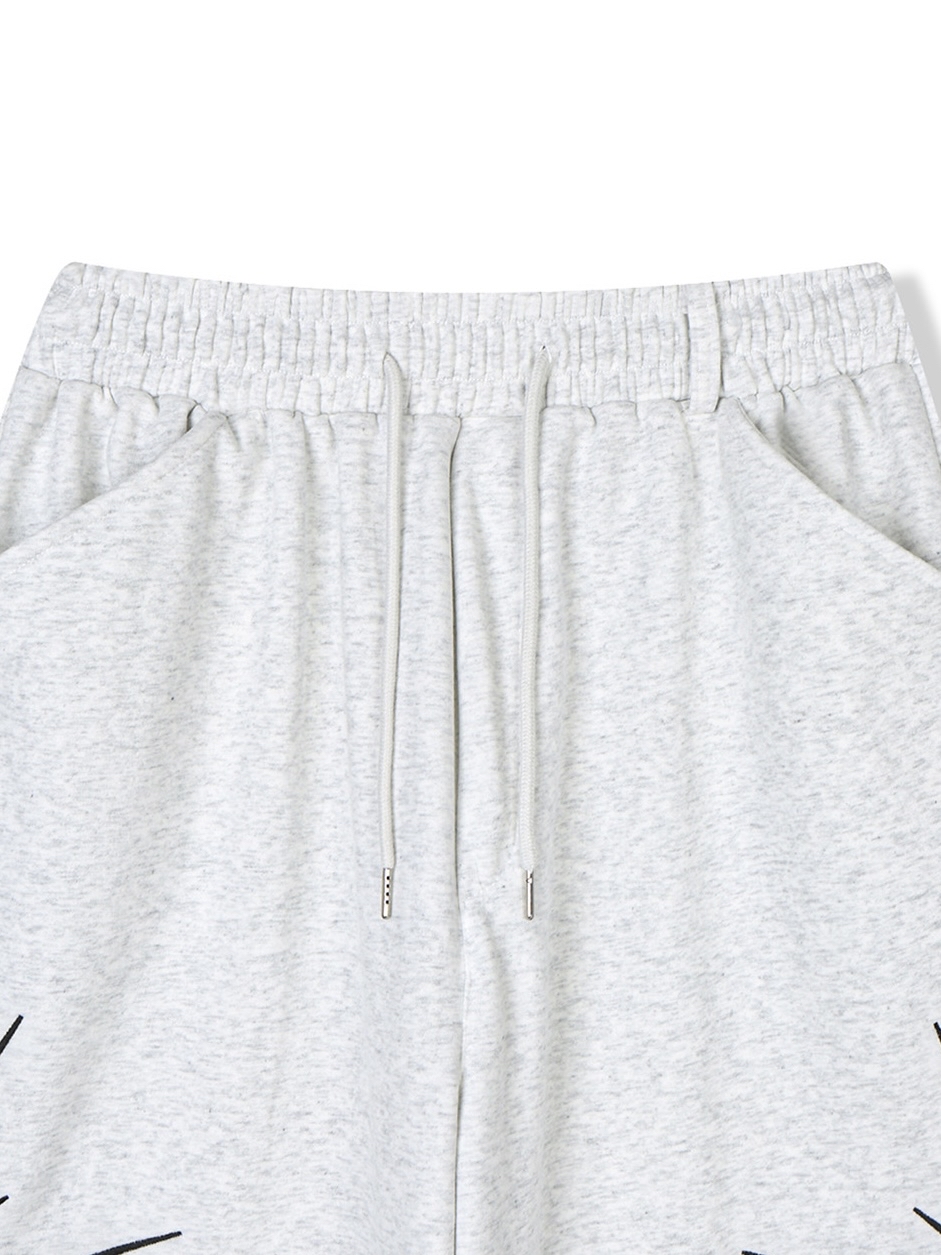 Graphic Star Bermuda Shorts