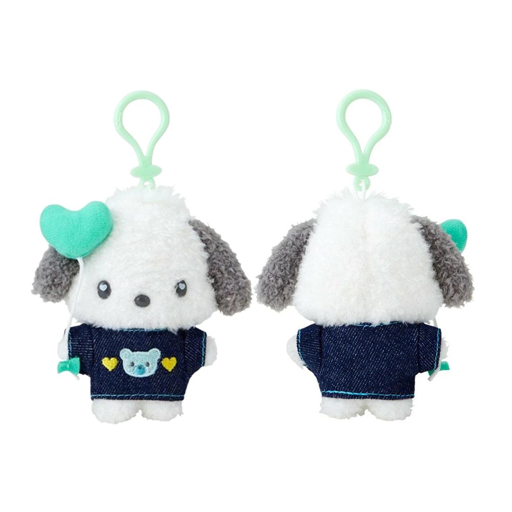 預訂 | 日本版 Sanrio 牛仔布 x 愛心氣球公仔掛件