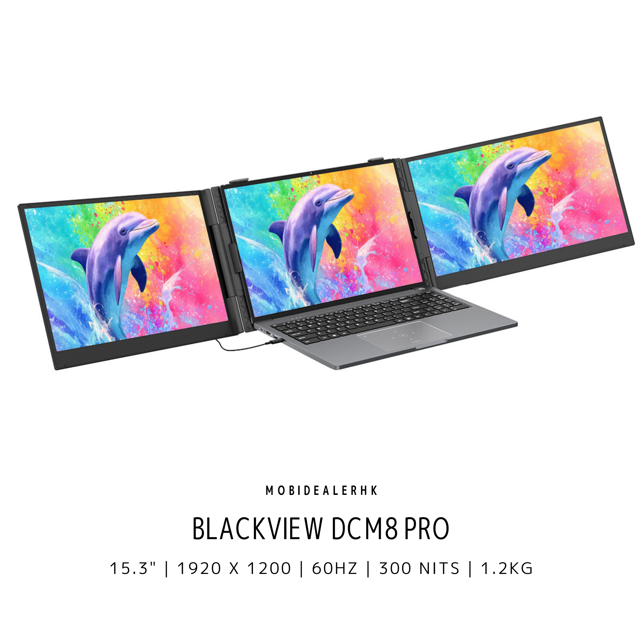 Blackview DCM8 Pro | 便攜式螢幕 | 15.3" | 1920 x 1200 | 60Hz | 300 Nits | 1.2kg