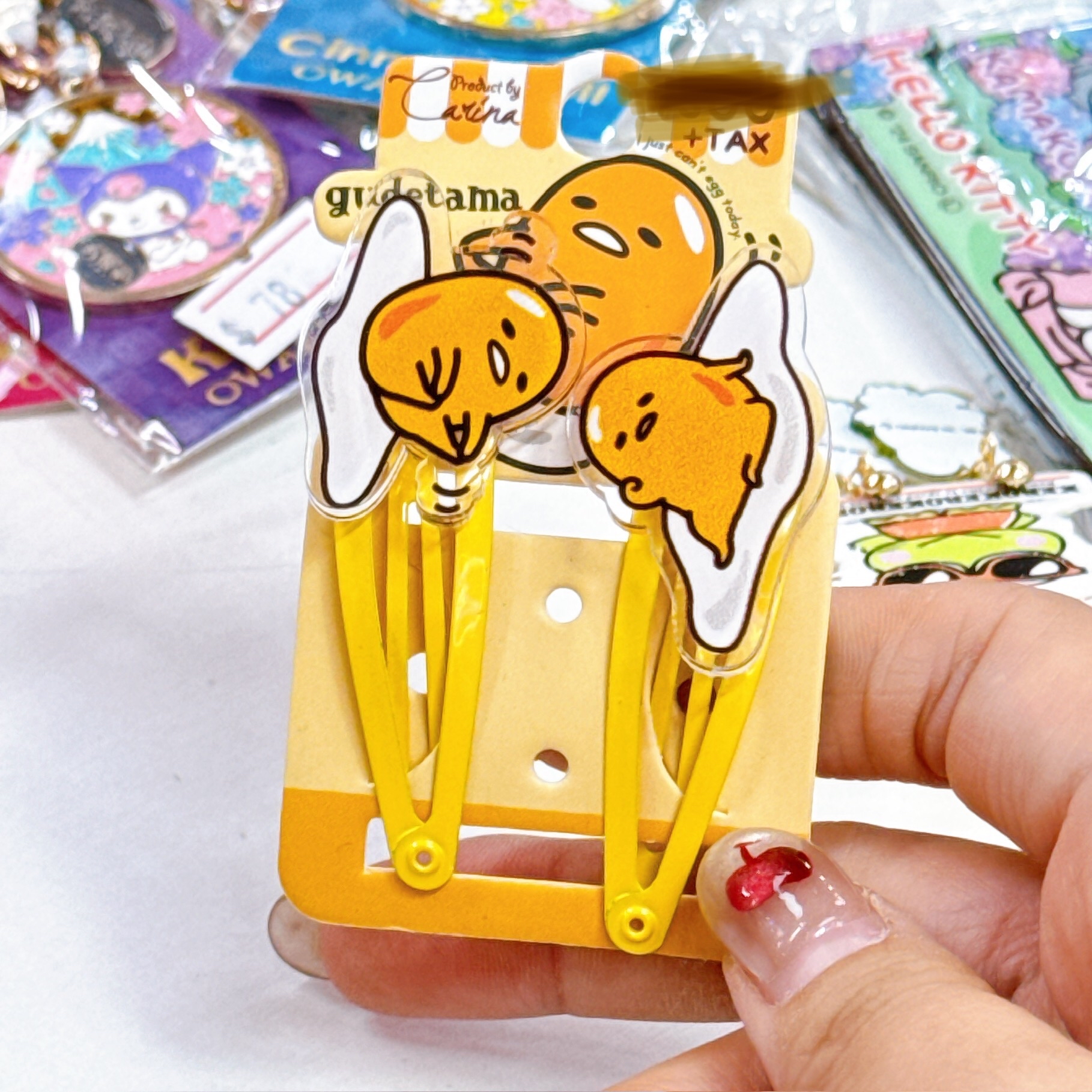 日本直送日本版sanrio髮夾