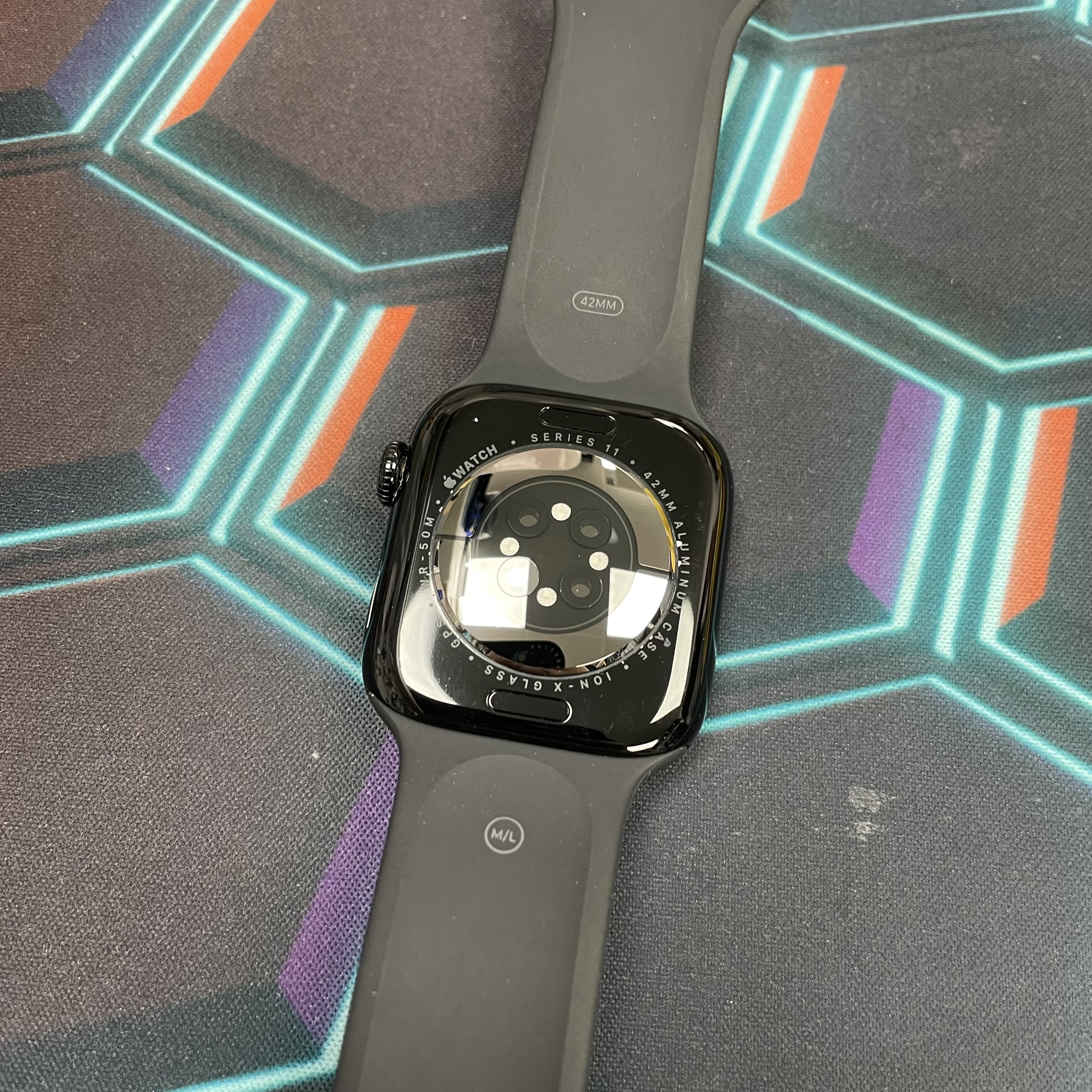 *6683 Apple Watch S11 勁靚機 42mm 黑色 black