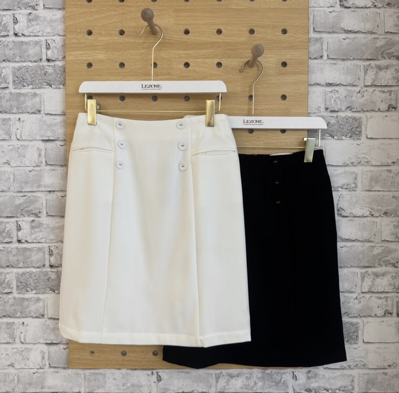 25728-1 Celeste Tailored Midi Skirt