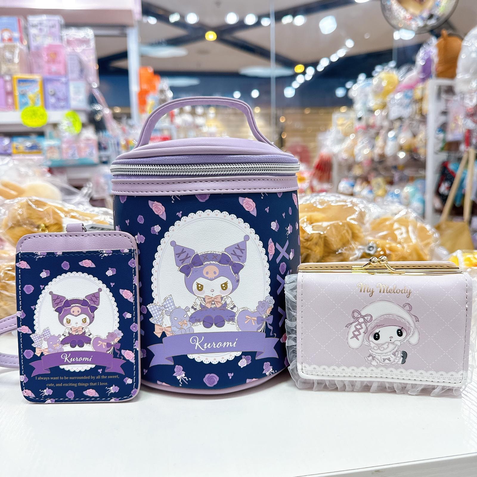 日本直送sanrio Kurumi Melody 卡套銀包化妝袋