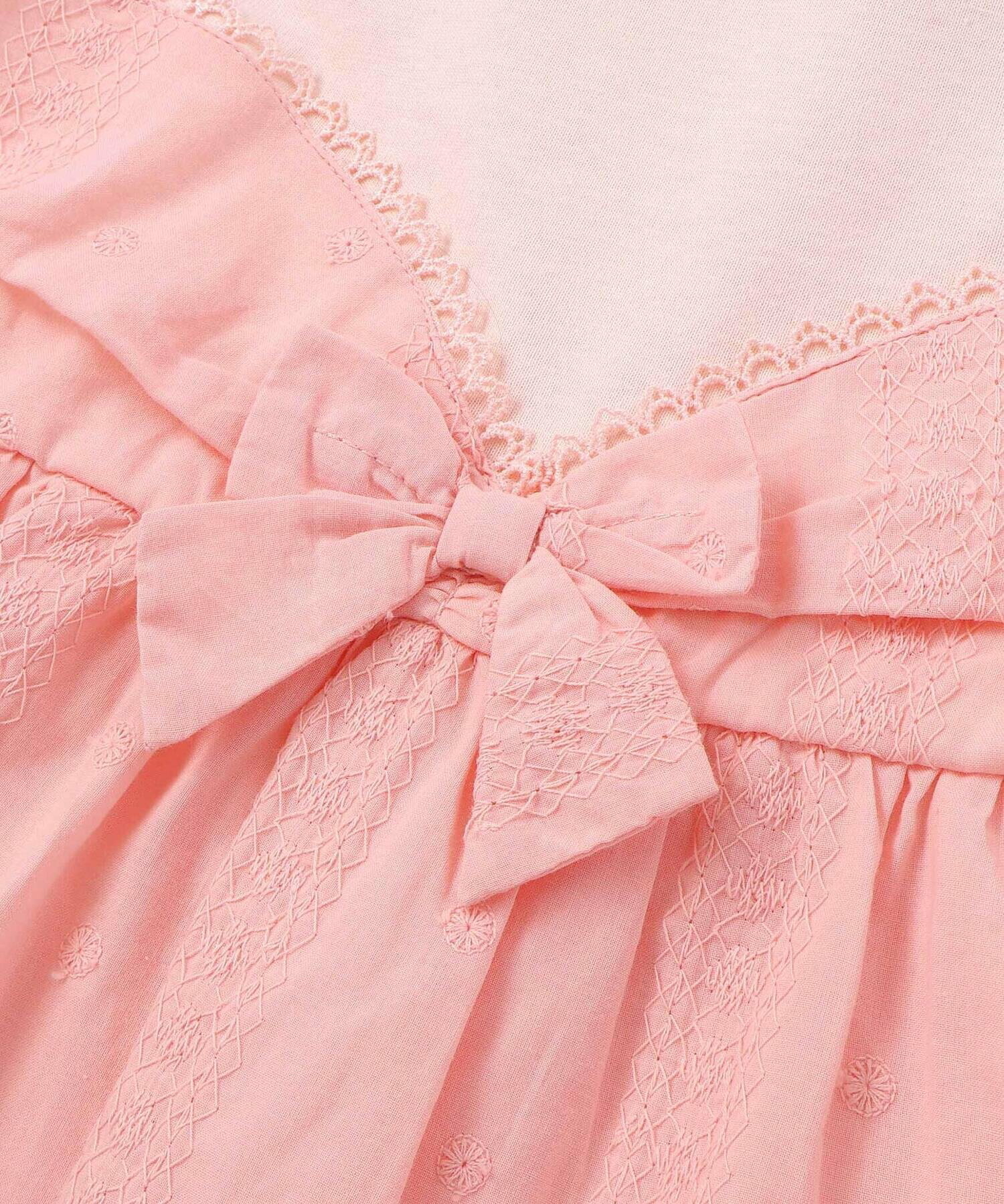 🇯🇵預訂 日本直送🇯🇵Slap Slip x Swimmer x Sanrio系列兩色人物印花蝴蝶結蕾絲短袖連身裙