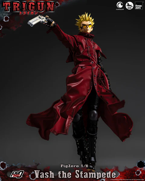 🧲預訂26年第4季：Threezero FigZero  1/6 TRIGUN 《槍神》- Vash the Stampede 威席·史坦畢特 可動figure