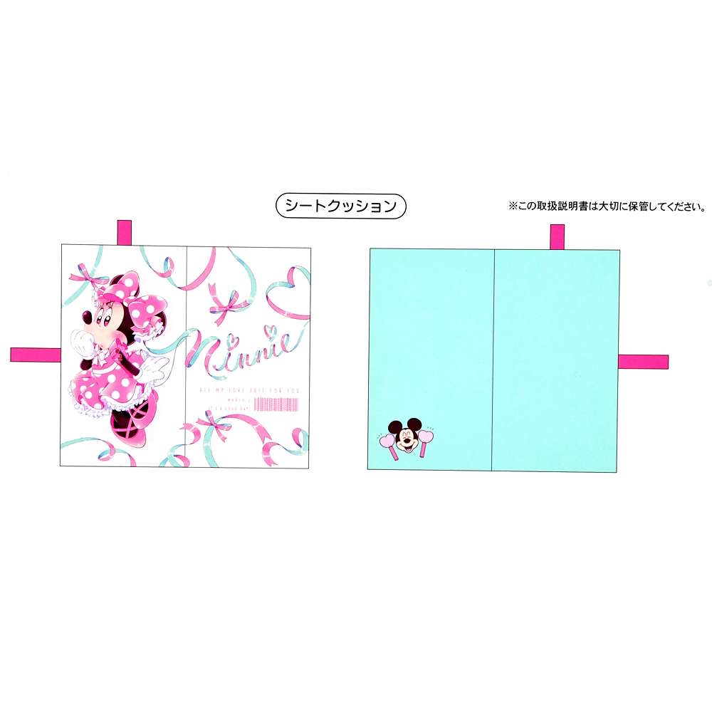  🎀【預訂】 Minnie Day Minnie & Mickey Seat Cushion