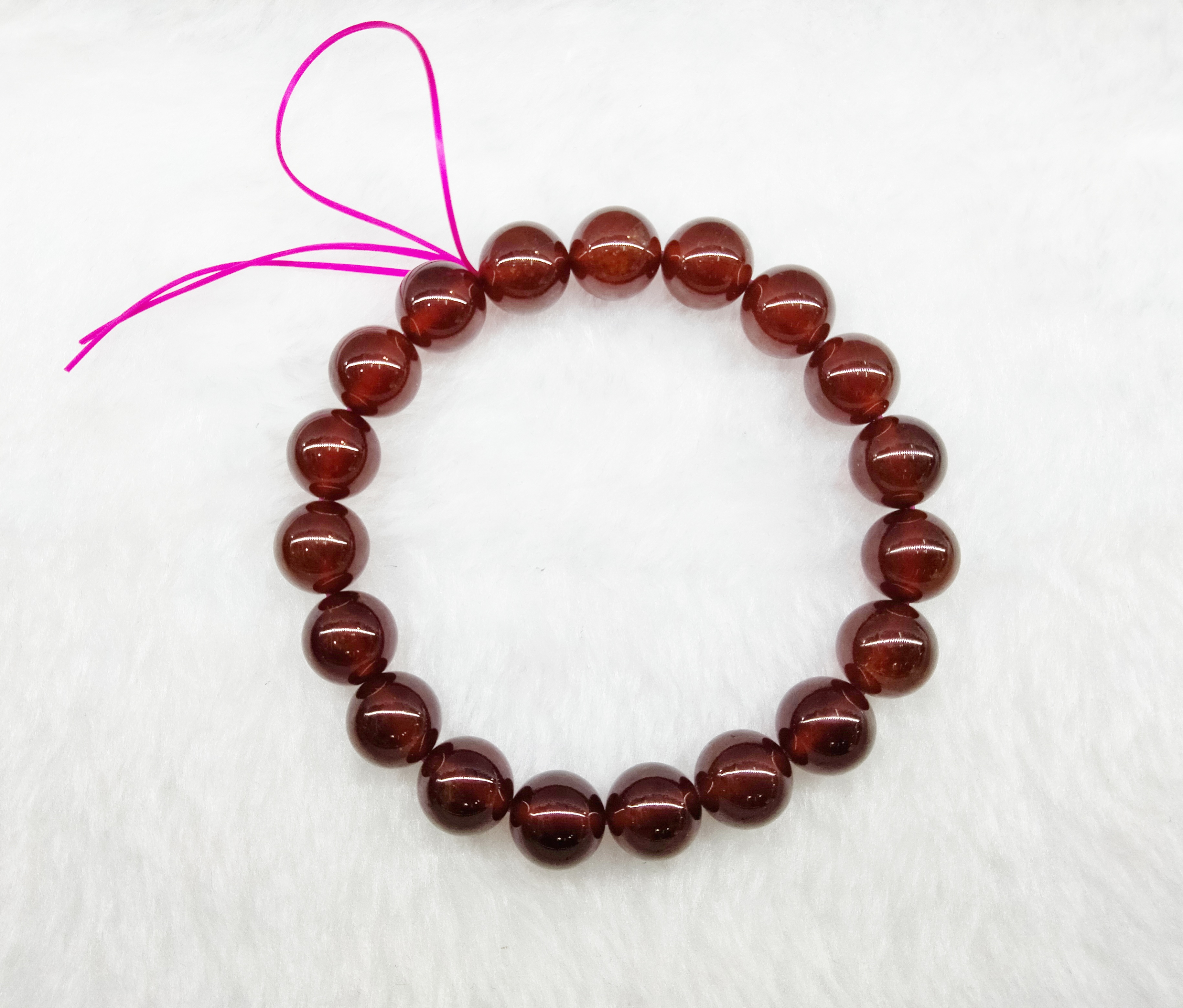 高貨石榴石手串 (10+m)