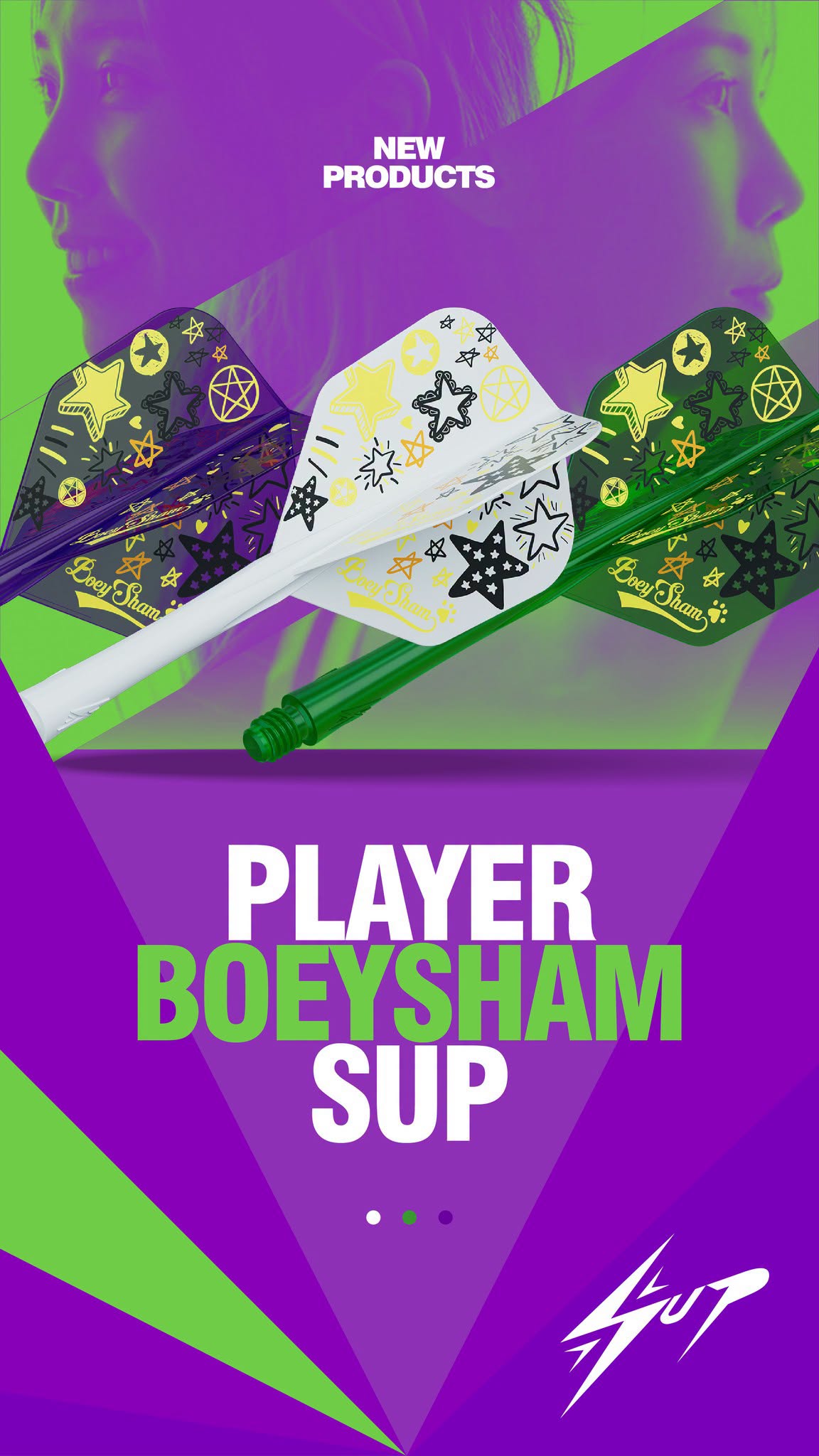 九牌 Sup Moulded Shaft and Flight No6 - player BoeySham