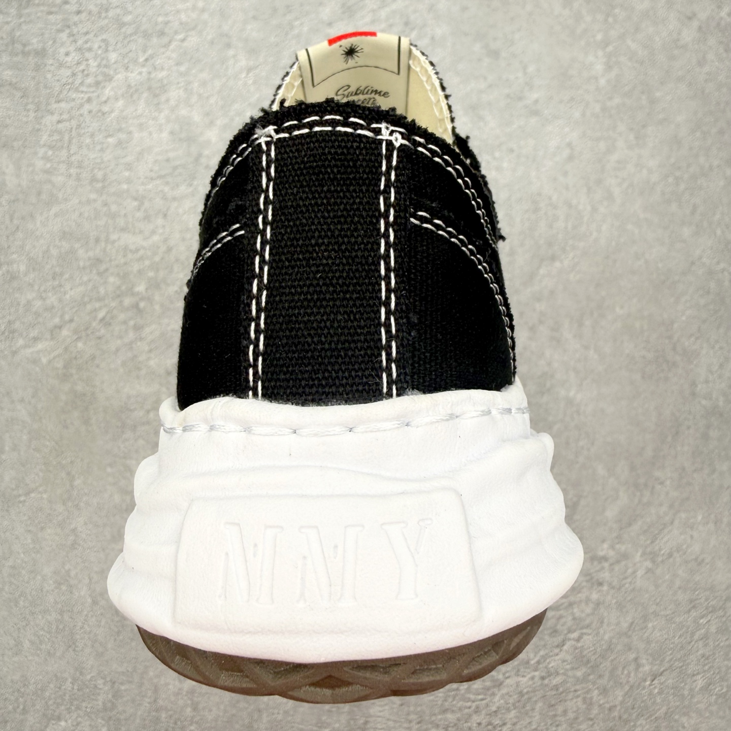 Maison Mihara Yasuhiro MMY "Hank" OG Sole Canvas Low-top Sneaker