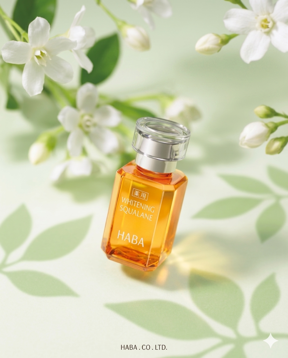 日本🇯🇵無添加Haba鯊烯透白美肌清油15ml