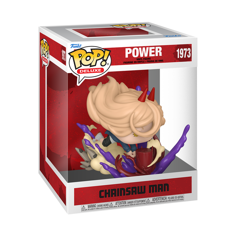 📦訂購 英國代購 Funko POP! CHAINSAW MAN Deluxe Power with Blood Hammer Figure 鏈鋸人 模型