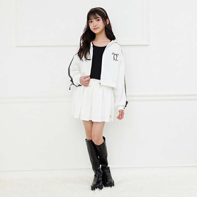 🆕【⭐訂購⭐】 🇯🇵日本直送🌀PINKHUNT 少女 蕾絲 刺繡 短身 連帽外套［3款選］🌀[ELCA-0042][260313]