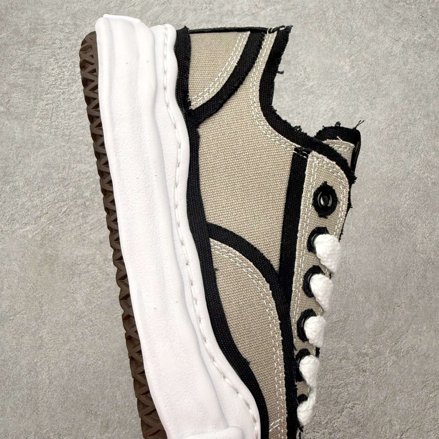 Maison Mihara Yasuhiro MMY "Peterson" OG Sole Canvas Low-top Sneaker