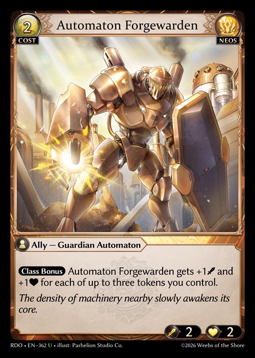 Automaton Forgewarden / RDO-362 (U)