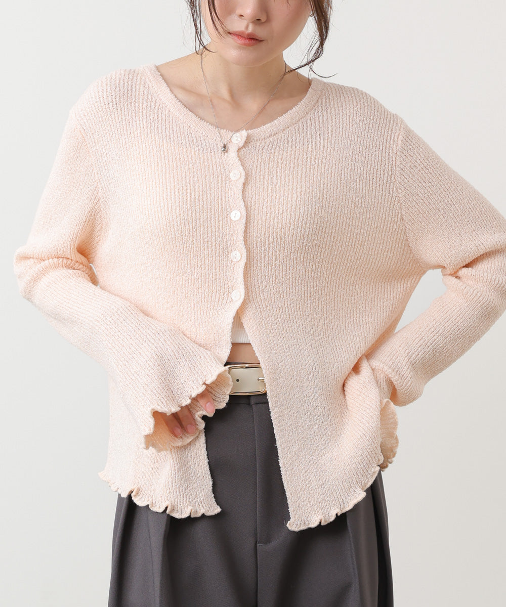 <JP> Spring Mellow Ruffles Soft Knit * 4色入 <預購>