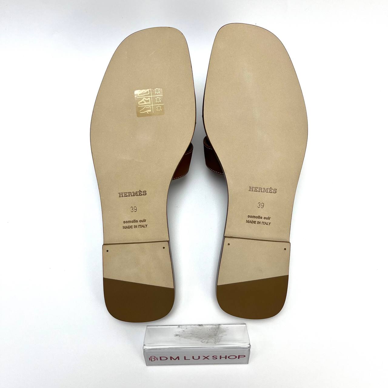 Hermes Oran Sandal Gold